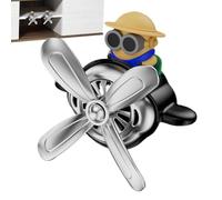 Ventilador ambientador para coche, ambientador para helicóptero, simpático ventilador con salida de aire para adorno piloto | Ambientadores para coche, fantástico para coche, clip para salida de aire