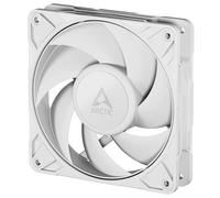 ARCTIC P12 Pro PST - Potente Ventilador de Caja PC Premium, Case Fan PWM de 120 mm con Divisor de Cable en Y, 600-3000 rpm, 0 rpm <5% PWM, Rodamiento fluidodinámico, 4 Pines - Blanco