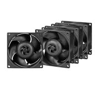 Ventilador ARCTIC S8038-7K 8cm 10000rpm 118,93m³/h Doble Rodamiento PWM Negro