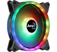 Ventilador ARGB Duo de 140 mm (negro) - AEROCOOL