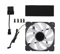 Ventilador ARGB innovador con efectos de iluminación personalizables para refrigeración radiante de PC, tamaño de 12 cm, funcionamiento silencioso