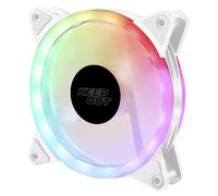Ventilador ARGB XFC-120SRW de 120 mm (blanco) - KEEP OUT