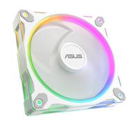 Ventilador ASUS Prime MR120 ARGB Reverse White 120mm PWM Iluminación 20 LEDs Blanco