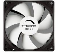 Tacens 3AURAII9, Ventilador Ordenador 9 cm, Ultrasilencioso, Antipolvo, Negro