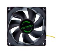 TACENS ANIMA AF8, Ventilador PC 80mm, 1800 RPM, Rodamientos FLUXUS Ultrasilencioso, 7 Aspas, Color Negro