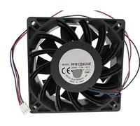 Ventilador axial de CC for PFR1224UHE, 24 V, 1,75 A, 12 cm, 3 cables, 120 x 38 mm