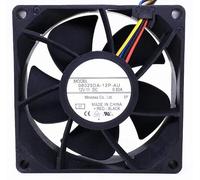Ventilador axial de CC for ventilador refrigeración 4 cables 08025DA-12P-AU, 12 V, 0,80 A, 8 cm