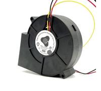 Ventilador axial de CC, ventilador for F9733B12LG 9733, 12 V, 0,72 A, 9 cm, 90 mm, turboventilador refrigeración