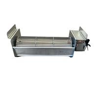 Ventilador AzFire 153455 - TGO 80/1 - 270/35 (para estufa de pellets) - Longitud 383 mm. Diámetro del ventilador: 80 mm. Longitud del ventilador: 270 mm. - Alcance 337 m3/h - Potencia: 82 W