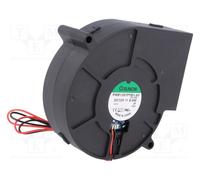 Ventilador blower 12vdc 97x94x33mm 8,6w 2 cables bolas pmb1297pyb1-ay