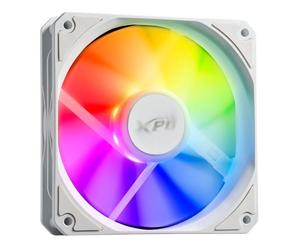 Ventilador caja ADATA XPG Vento R 120 ARGB PWM 12cm Blanco 1600RPM 65CFM Rifle Bearing