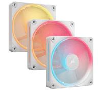 Corsair iCUE LINK LX120-R Reverse RGB PWM 120mm Triple Pack Blanco