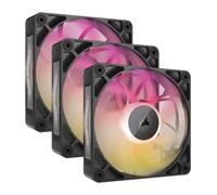 Ventilador caja corsair lx120r icuelink rgb 3x 120mm negro