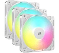 VENTILADOR CAJA CORSAIR RS ARGB Series 120 White 120mm ARGB Fan Triple Pack CO-9050185-WW CO-9050185-WW