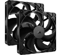 Corsair RS140 PWM 140mm Dual Pack Negro