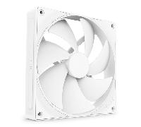 NZXT F140P | Ventilador de presión estática para Caja de PC de 140 mm | Ideal para radiadores y disipadores | Alta presión estática | Entrada Trasera biselada | Bajo Ruido | Control PWM | Blanco
