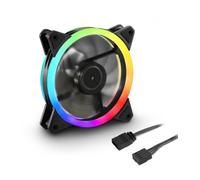 VENTILADOR CAJA SHARKOON SHARK BLADES FAN 120X120X 25,5 MM PWM RGB