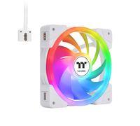 Thermaltake SWAFAN EX14 ARGB SYNC (Pack de 3) | Ventilador PC ARGB | 16,8 Millones de Colores Patentados | Conexión Magnética en Cadena | 3 Aspas Preinstaladas + 3 Aspas Inversas | 140mm Blanco