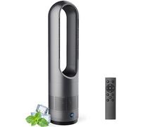 Ventilador Calefactor sin aspas Torre Calor frío purificador Aire pie circulación Aire el hogar la Oficina o Dormitorio portátil 45cm(18") Temporizador 8 Horas velocidades oscilaci