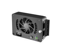 Ventilador Cámara, Moman FS10 Camera Cooling Fan de Semiconductor con Tipo C y Pantalla Visual para Grabación Video 4k Compatible para A7M4/ZV-E1/A6700/A7C2/70D/ZV-E10/ZV1/A7C/FX3/R6/R7/X-T4/XS10