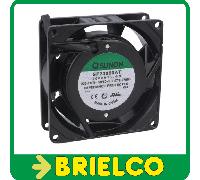 VENTILADOR CARCASA ALUMINIO 230VAC 14W 80X80X25MM 2300 ROTACIONES/MIN BD11352