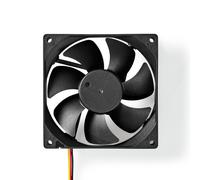 ventilador CC | CC | Tamaño del ventilador: 92 mm | 3 pines | 26,7 dBA | Negro