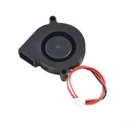 Ventilador centrífugo 5015 DC 5V, ventilador de refrigeración sin escobillas con rodamiento de aceite, flujo de aire de 30 CFM para ventilación, escape y proyectos de bricolaje