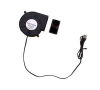 Ventilador centrífugo de velocidad variable de 5 V para encendidos rápidos de carbón en parrillas al aire libre y actividades de camping, ventilador de barbacoa