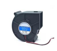 Ventilador centrífugo industrial SF7530SL de 75 x 30 mm, 24 V CC, 0,12 A, for cocina de inducción, 2 pines.