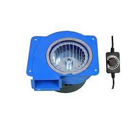 Ventilador centrífugo pequeño de 20w, ventilador de aire de alta presión de 12v CC, ventilador de escape de humo de Motor sin escobillas de alta presión(Speed controller)