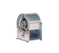 Ventilador centrífugo rodete chapa monofásico BP-ERP 9/9 MC 4P 0,550 kW