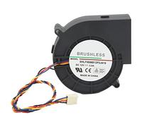 Ventilador Centrífugo, Ventilador de Turbina 7000RPM DC 12V 3.8A DC Ventilador con Rodamientos de Bolas Dobles para Estaciones Base de Comunicación