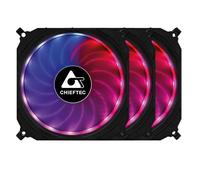 Ventilador CF-3012-RGB 120mm (Negro) - CHIEFTEC