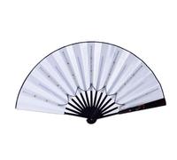 Ventilador Chino con Brillo LED | Abanico De Mano Plegable con Luz para | Mejora del Ambiente Festivo | Espectáculo De Puesta En Escena Iluminado Regalo De Cumpleaños Boda Noche Bar Club