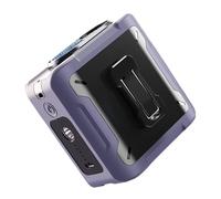 Ventilador colgante de cintura de 10000 mAh, recargable, con fuertes flujos de aire, LED de alto brillo, para trabajo al aire libre, ventilador de clip personal