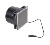 Ventilador compacto de 12 V 0,3 A con tapones de 5,5 x 2,1 mm, ventilador de refrigeración para flujos de aire en varias aplicaciones de manualidades, ventilador de ventilación para aficionados