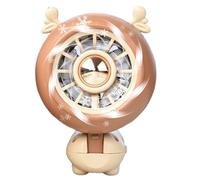 Ventilador compacto | Ventilador Eléctrico Plegable Oso | Soplador De Viento Batería Recargable Para Entrenamiento Hogar Mover Gimnasio Camping Actividades al aire libre