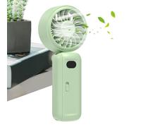 Ventilador con Clip - 5 Velocidades con Pantalla Digital, Refrigeración Personal | Ventilador Pequeño de Mesa a Batería con Enfriamiento,para hogar, escuela, viajes, camping, picnic, verano, playa,