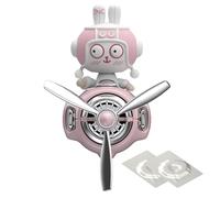 Ventilador con clip para boquilla de aire para coche - Decoración de salida de aire con giratorio, dispensador de perfume con clip para, simpático difusor de perfume piloto en forma de cono