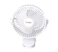 Ventilador con clip sobremesa ø 15 cm. recargable