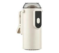 Ventilador con cordón - Mini ventilador de CA portátil giratorio de 360° | Clip de refrigeración personal para parasoles de coche, paraguas y ropa | USB recargable portátil para conducir