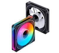 Ventilador con cubierta 5V 3PIN ARGB Infinity Mirror Series 4PIN PWM Enfriamiento silencioso de CPU JONSBO FR-505(FR-505BR)