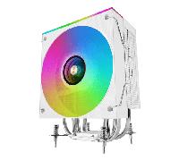 VENTILADOR CON DISIPADOR DE CPU MARS GAMING MCPULCD TDP 300W 120mm PANTALLA LCD ARGB BLANCO