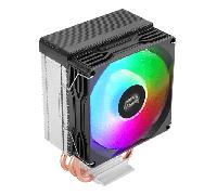 VENTILADOR CON DISIPADOR DE CPU MARS GAMING MCPUX3 TDP 190W PWM LOW PROFILE FRGB NEGRO