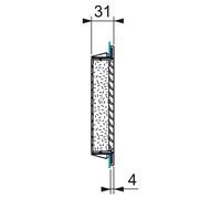Ventilador con filtro 780m3/h 230V RAL7035 - Ventilador de armario de distribución NSYCVF850M230PF | Schneider Electric | NSYCVF850M230PF | Ventilador p/ ventilación de armarios