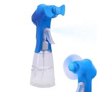 Ventilador con función de pulverización de agua - Ventilador de refrigeración portátil con bomba de mano | Equipo de enfriamiento práctico para mesa estudiantes, jóvenes, adultos y exteriores