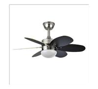 Fabrilamp Alves Ventilador de Techo con Motor DC y Luz 20W Níquel Oscuro