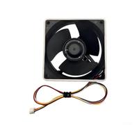 Ventilador Condensador 12V Plástico para fácil Instalación Ventilador | Carcasa plástica , conector seguro, instalación rápida, sin herramientas especiales