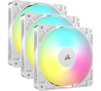 Ventilador Corsair RS120-R ARGB Reverse PWM Blanco 120mm (Pack 3)