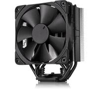 NH-U12S chromax.black Procesador Enfriador 12 cm Negro, Disipador de CPU negro, Enfriador, 12 cm, 300 RPM, 1500 RPM, 22,4 dB, 93,4 m³/h